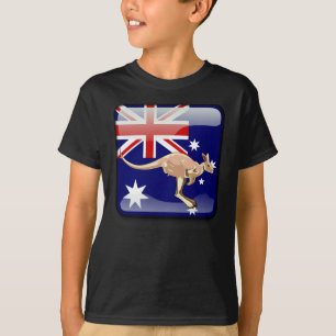 Australian glossy flag T-Shirt
