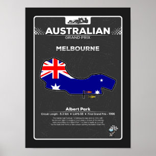 Australian GP Poster