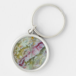 Australian Green Opalite Key Ring