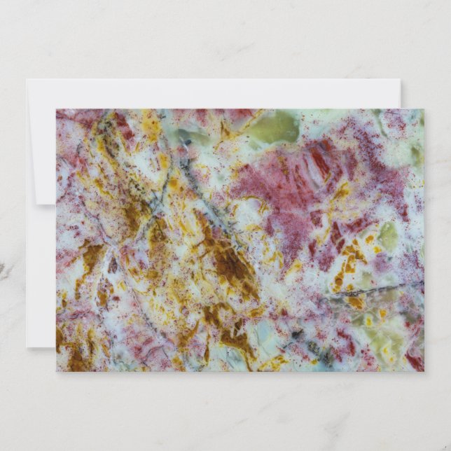 Australian Green Opalite Slab Card (Front)