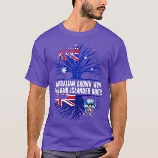 Australian Grown with Falkland Islander Roots Aust T-Shirt