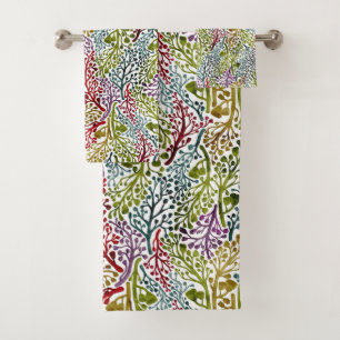 Australian Gumnut Garden   Bath Towel Set