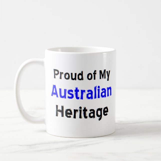 australian heritage coffee mug (Left)