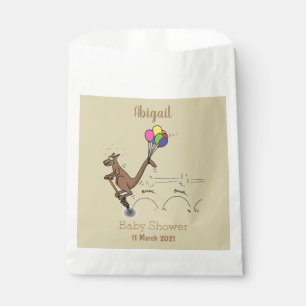 Australian humour kangaroo cartoon illustration favour bags