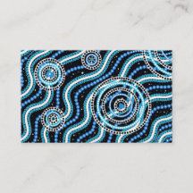Australian Indigenous digital designer Art, Water,