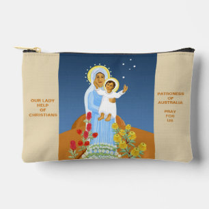 Australian Jesus and Mary prayerbook rosary Accessory Pouch