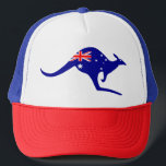 Australian Kangaroo Hat<br><div class="desc">Australian Kangaroo Hat is made with materials to keep you cool and comfortable while looking stylish. Australian Kangaroo by designer Ayasha</div>
