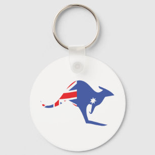 australian kangaroo key ring