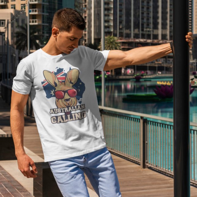 Australian Kangaroo Quote   T-Shirt (Creator Uploaded)