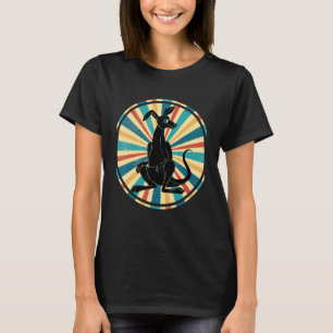 Australian Kangaroo Retro Aussie Zoo Animal Kanga T-Shirt