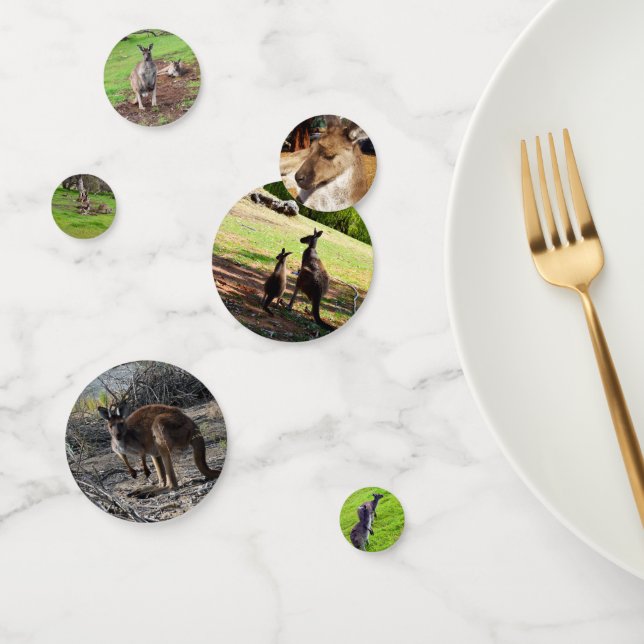 Australian Kangaroos, Confetti (Group)