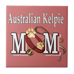 Australian Kelpie Dog MOM Tile