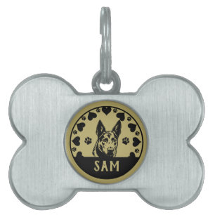 Australian Kelpie Dog Pet ID Tag