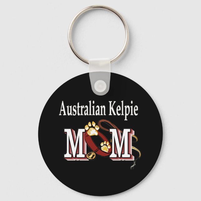 australian kelpie mum Keychain (Front)