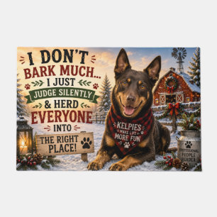 Australian Kelpie Professional People Herder Doormat