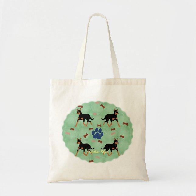 Australian Kelpie Tote Bag (Front)
