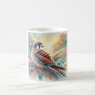 Australian Kestrel 201024AREF130 - Watercolor Coffee Mug