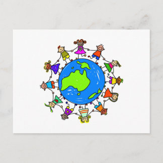 Australian Kids Postcard