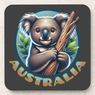 Australian Koala Bear Coaster
