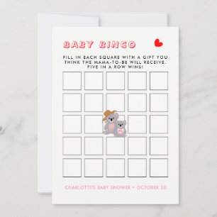 Australian Koala Bear Cute Graphic Invitation