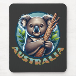Australian Koala Bear Mouse Mat