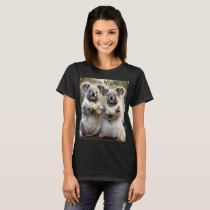 Australian Koala Bear Wedding, Hens Night Tshirt