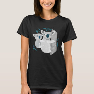 Australian Koala Bear Wildlife Art T-Shirt