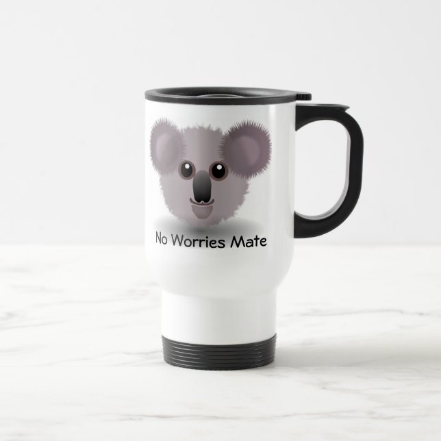 Australian Koala Travel Mug (Right)