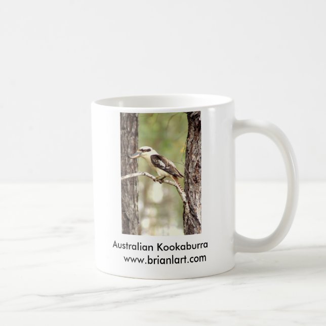 Australian Kookaburra Coffee Mug (Right)