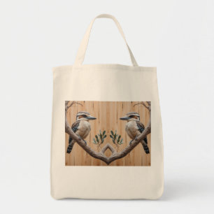 Australian Kookaburra in a Tree Wildlife Art Tote Bag