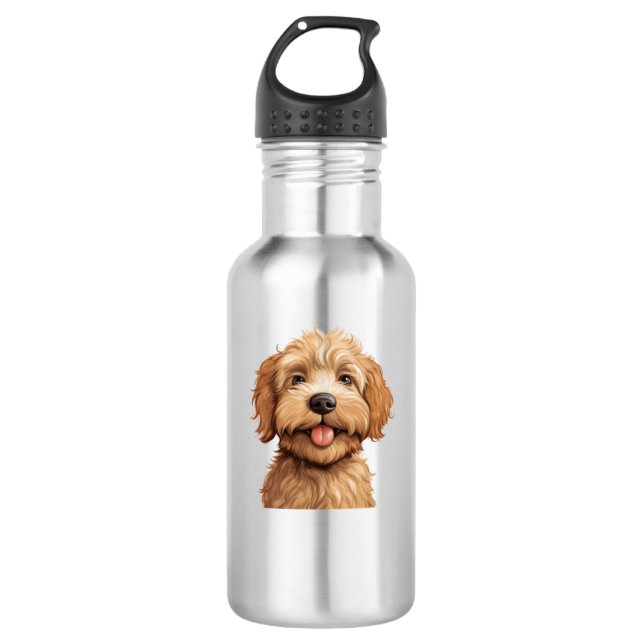 Australian Labradoodle 710 Ml Water Bottle (Front)