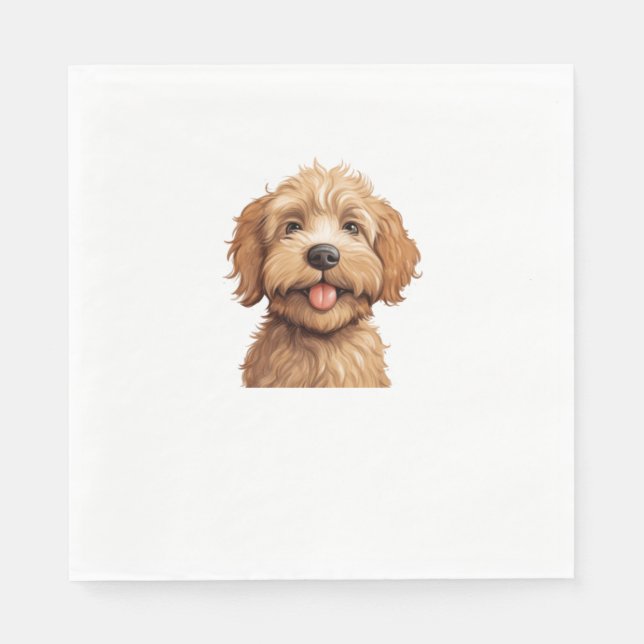 Australian Labradoodle   Napkin (Front)