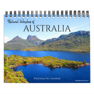 australian landscapes 2025 (with locations) small calendar