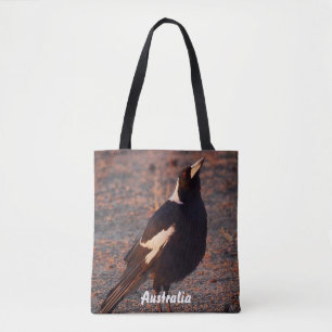 Australian Magpie tote bag