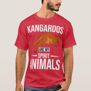 Australian Marsupial Funny Spirit Animal Kangaroo T-Shirt