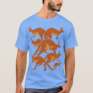 Australian Marsupial Zoo Animal Kangaroo T-Shirt