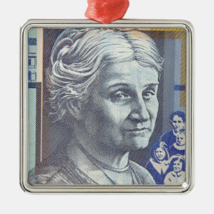 Australian money dollars metal tree decoration