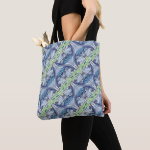 Australian money pattern tote bag