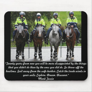Australian Mounted Police Mouse Mat