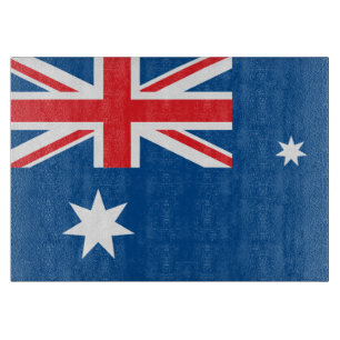 Australian national flag cutting board