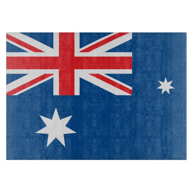 Australian national flag cutting board (Front)