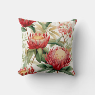 Australian Native Protea Flower II Cushion