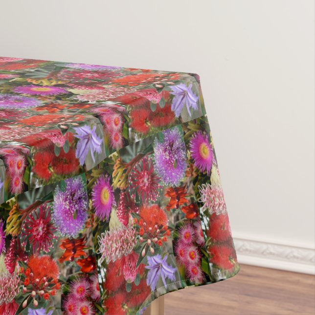 Australian Native Wild Flowers Floral  Tablecloth (In Situ)