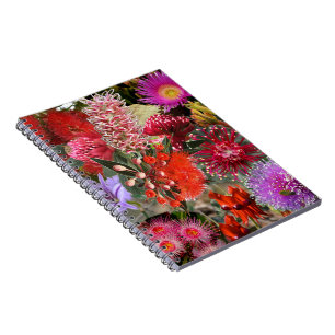 Australian Native Wild Flowers Notebook