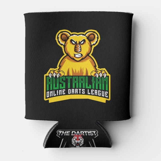 Australian Online Darts League Stubby Holder (Front)