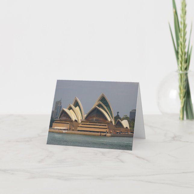 Australian Opera House Notecard (Front)