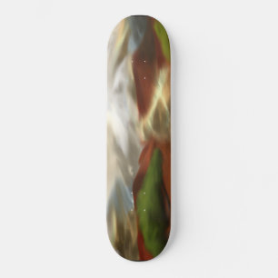 Australian Outback Dawn Abstract Art Skateboard