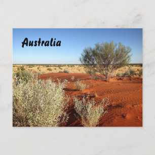 Australian outback postcard