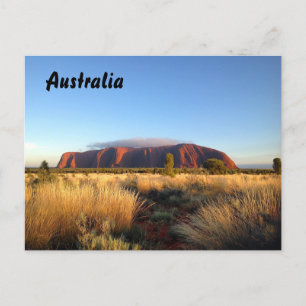 Australian outback postcard