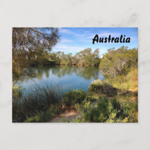 Australian outback postcard